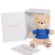 Teddy Bear Golden Blue 30cm